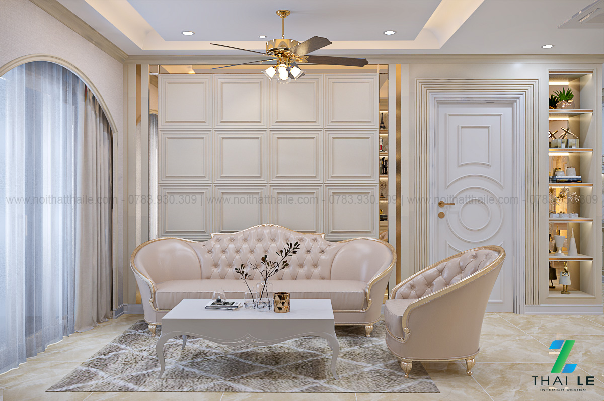 Thiết kế nội thất căn hộ The Horizon Q.7 - 96m2